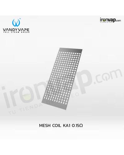 Mesh KA1 0,15Ohm (pack 10 unidades) - Vandy Vape