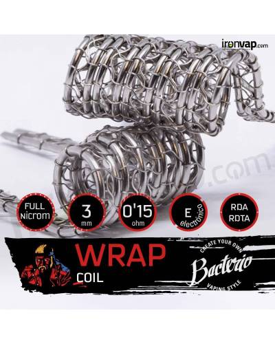 Wrap coil 0'15Ω 3mm - Bacterio Coils