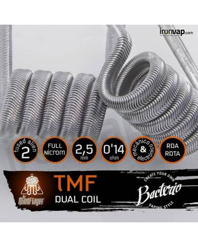 TMF 0'14Ω 2'5mm- Bacterio Coils