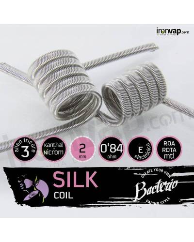 Silk MTL 0'84Ω 2mm - Bacterio Coils
