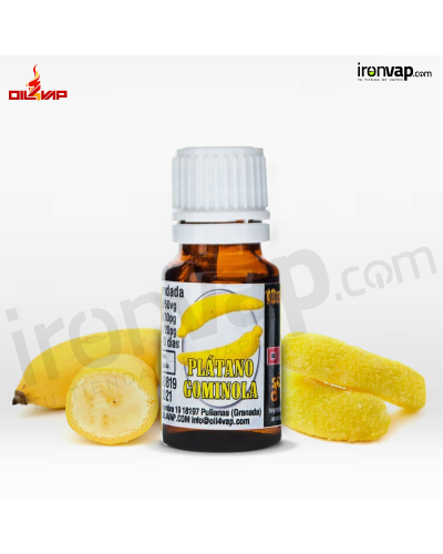 Aroma Plátano Gominola 10ml - Oil4vap