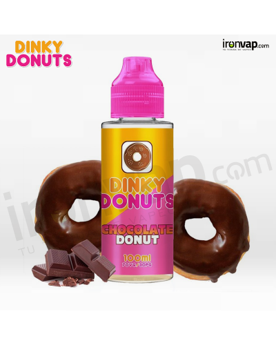 Chocolate Donut 100ml TPD - Dinky Donuts