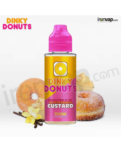 Vanilla Custard 100ml TPD - Dinky Donuts