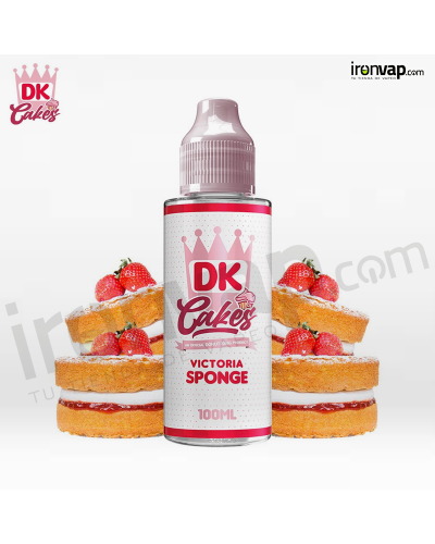 Victoria Sponge 100ml TPD - DK Cakes