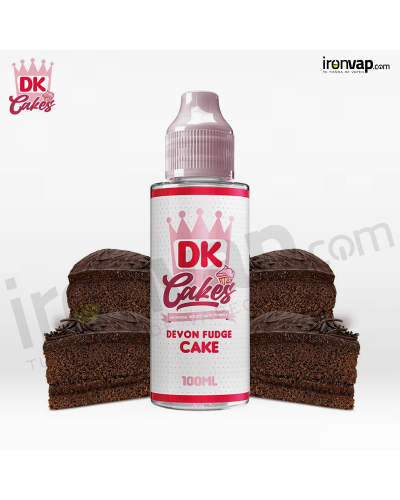 Devon Fudge Cake 100ml TPD - DK Cakes