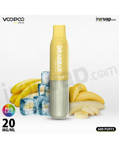 Banana Ice Dragbar 600S - Zovoo by Voopoo