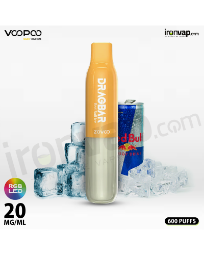Red bull ice Dragbar 600S - Zovoo by Voopoo