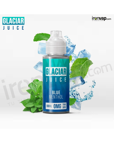 Blue Menthol 100ml TPD -Glaciar Juice