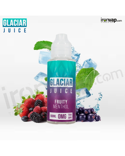 Fruity Menthol 100ml TPD - Glaciar Juice