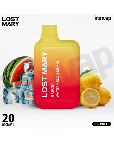 Watermelon Lemon 20mg - BM600 Lost Mary - Elfbar