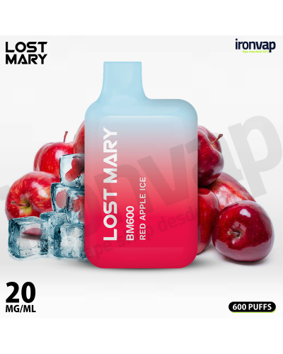 Red Apple ice 20mg - BM600 Lost Mary - Elfbar