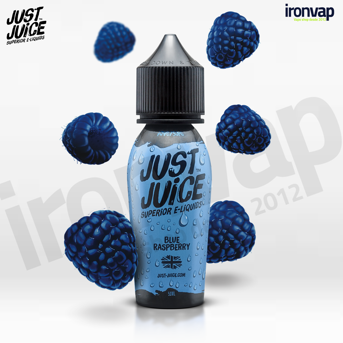 Blue Raspberry 50ml TPD - Just Juice