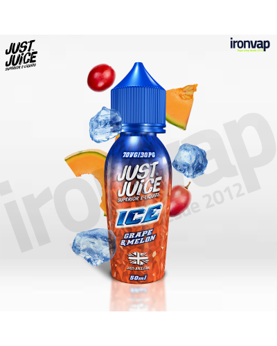 Grape & Melon 50ml TPD - Just Juice Ice