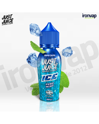 Pure Mint 50ml TPD - Just Juice Ice