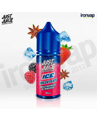 Aroma Wild Berries & Aniseed Ice 30ml - Just Juice