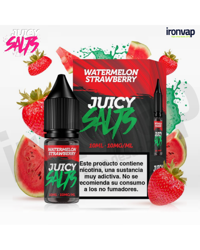 Watermelon Strawberry 10ml en sales - Juicy Salts