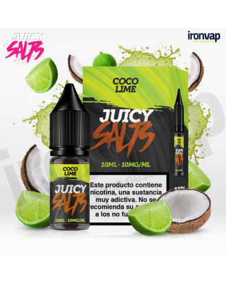Coco Lime 10ml en sales - Juicy Salts