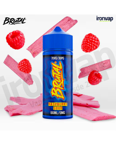 Raspberry Sour 100ml TPD - Brutal by Just Juice