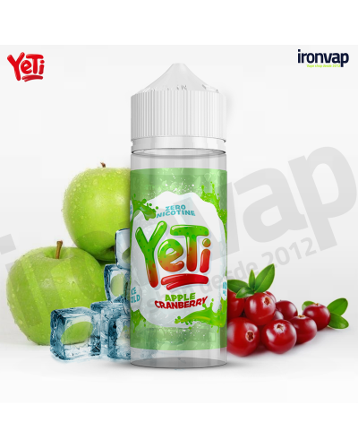 Apple Cranberry 100ml TPD- Yeti Eliquid