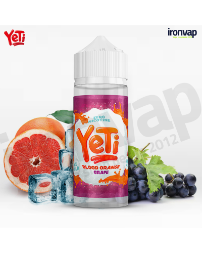 Blood Orange Grape 100ml TPD - Yeti eliquid