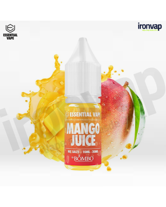 Mango Juice 10ml en sales - Essential Vape Nic Salts by Bombo