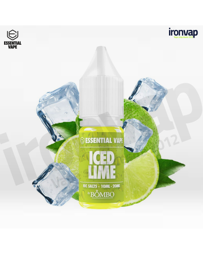 Iced Lime 10ml en sales - Bombo Essential Vape
