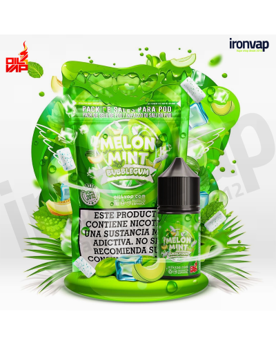 Pack Melon Mint Bubble 24ml en sales - Oil4vap
