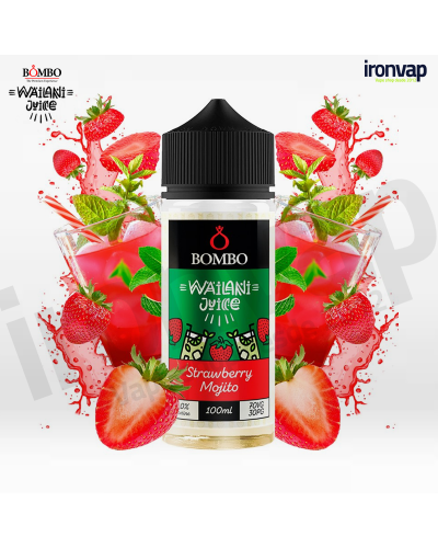 Strawberry Mojito 100ml TPD - Wailani Juice by Bombo