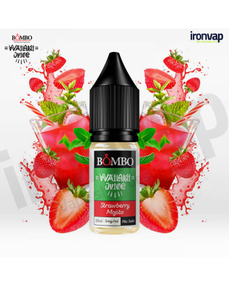 Strawberry Mojito 10ml en sales - Wailani Juice Nic Salts by Bombo