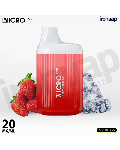 Strawberry Ice 20mg - Micro Pod