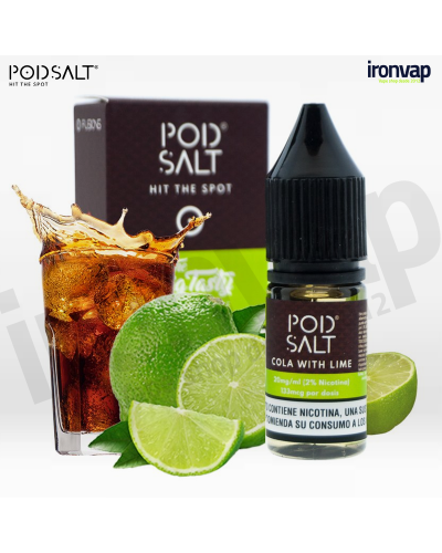 Cola with Lime 10ml en sales - Pod Salt