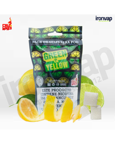 Pack Green & Yellow 24ml en sales - Oil4vap