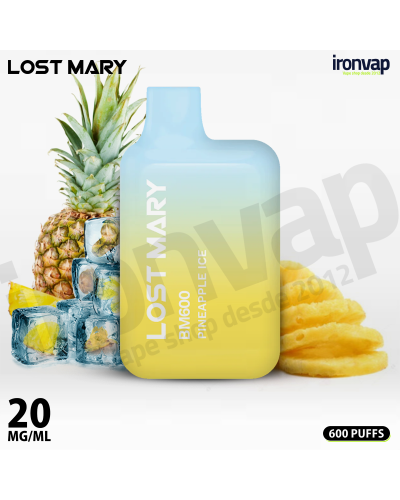Pineapple Ice 20mg BM600 - Lost Mary