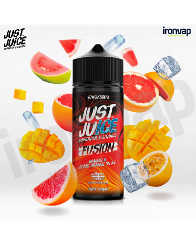 Mango & Blood Orange on Ice 100ml TPD - Just Juice
