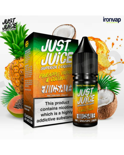 Pineapple, Papaya & Coconut 10ml en sales - Just Juice