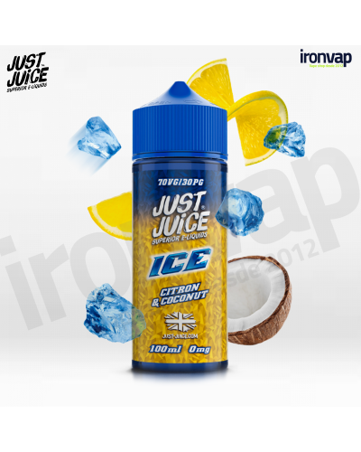 Citron & Coconut 100ml TPD - Just juice ice