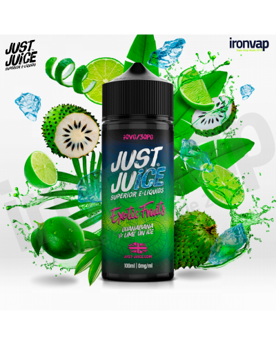 Guanabana & Lime on Ice 100ml TPD - Just Juice