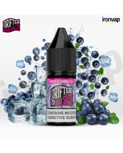 Sweet Blueberry Ice 10ml en sales - Drifter Bar Salts