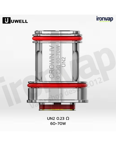 UN2 Mesh 0.23Ω Crown IV - Uwell