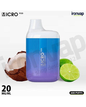 Lime Coconut 20mg - Micro Pod