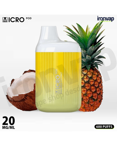 Pineapple coconut 20mg - Micro Pod
