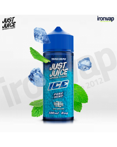 Pure Mint 100ml TPD - Just Juice Ice