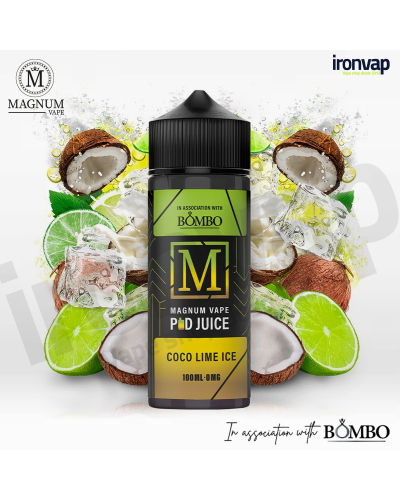 Coco Lime Ice 100ml TPD - Magnum Vape Pod Juice