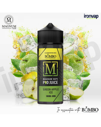 Green apple Ice 100ml TPD - Magnum Vape Pod Juice