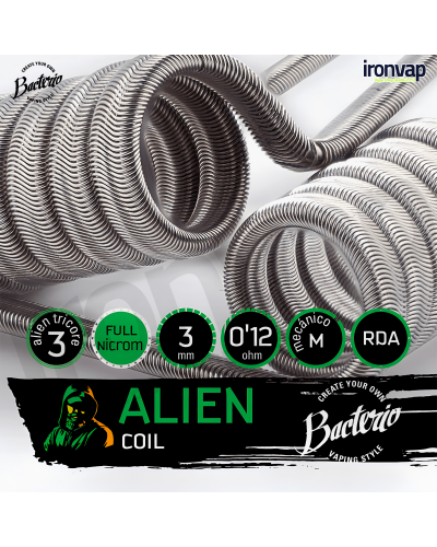 Alien Coil 0'12Ω 3mm - Bacterio Coils