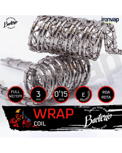 Wrap Coil 0'15Ω 3mm - Bacterio Coils