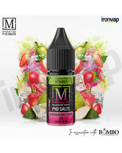 Strawberry Pear Ice 10ml en sales - Magnum Vape Pod Salts