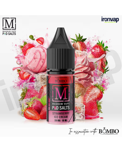 Strawberry Ice Cream 10ml en sales - Magnum Vape Pod Salts