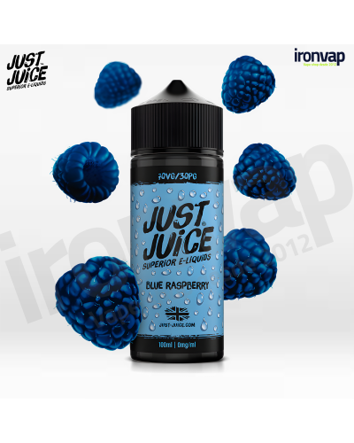 Blue Raspberry 100ml TPD - Just Juice