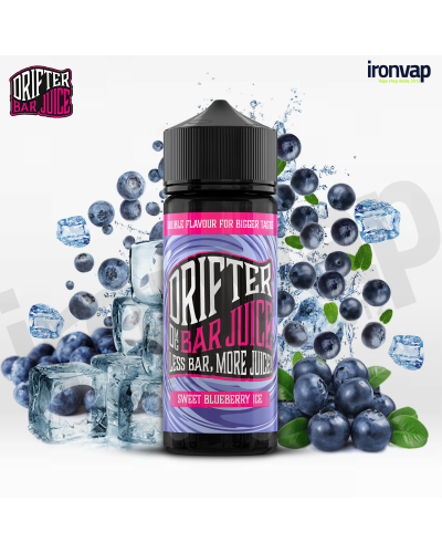 Sweet Blueberry Ice 100ml TPD - Drifter Bar Juice